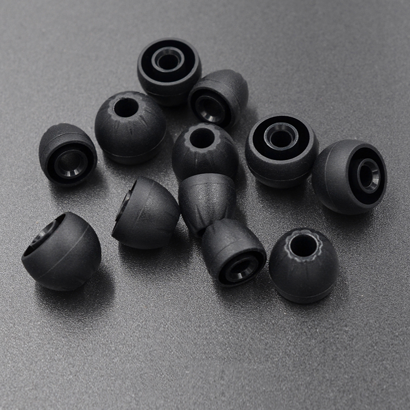 Earphone Foam Tip - KZ イヤホン用インイヤーイヤーキャップシリコンカバーキャップ交換用インナーイヤー型ヒントイヤフォンイヤーチップ耳栓イヤーパッドクッション 6 個/3 ペア