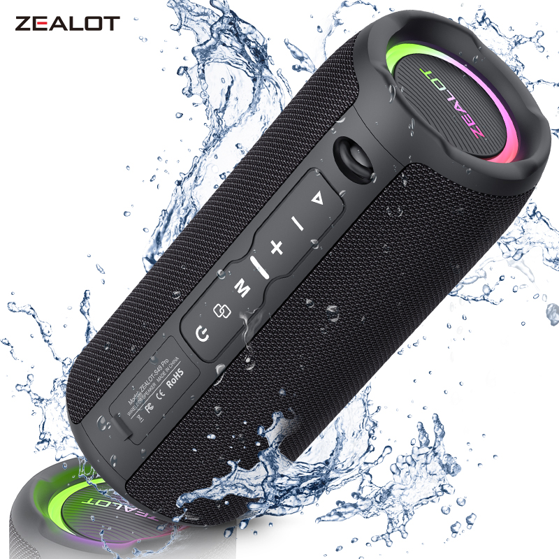 Jbl Speaker Flip 6 - Zealot s49proポータブルBluetoothスピーカー20w ipx6防水パワフルサウンドボックスバスブーストデュアルペアリング真のワイヤレススピーカー