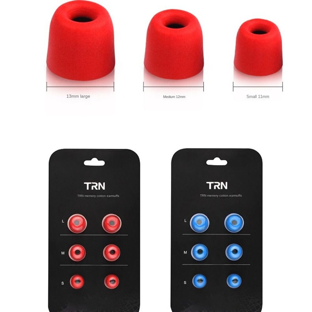 3ペア（6個入り）の汎用型ノイズアイソレーションイヤーチップ - Earphone Foam Tip のレビューと価格