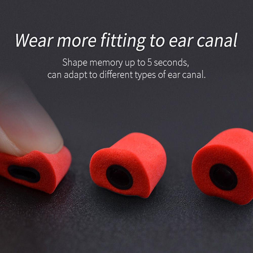3ペア（6個入り）の汎用型ノイズアイソレーションイヤーチップ - Earphone Foam Tip のレビューと価格