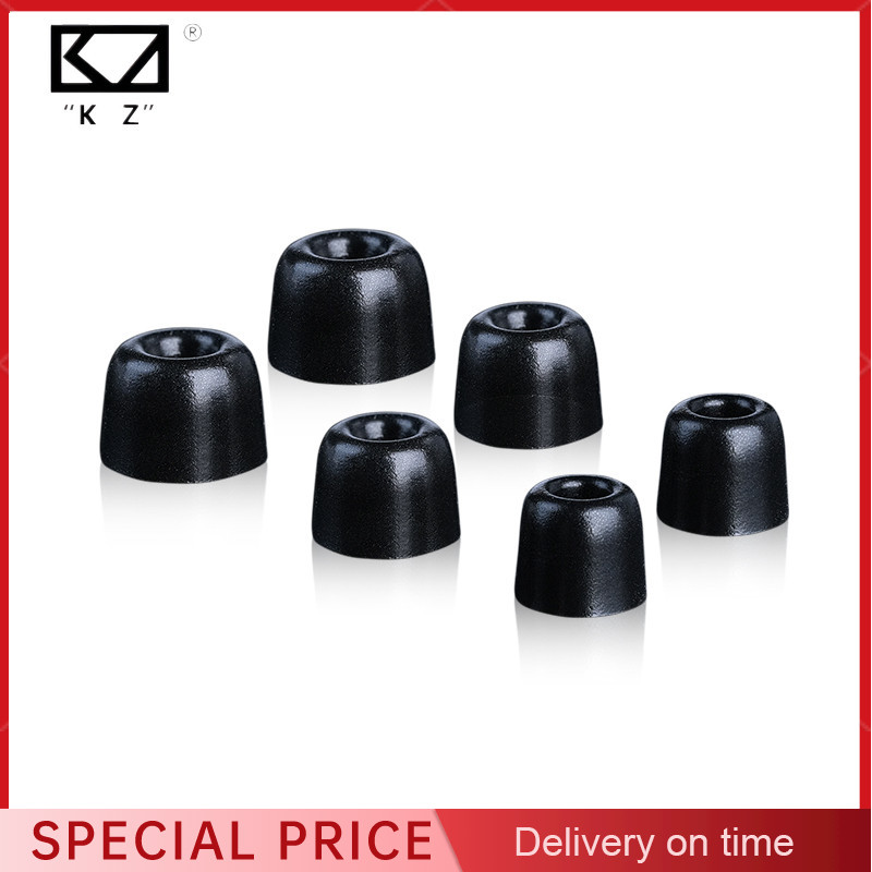 KZ FT01 ハイエンドメモリーコットンイヤーチップ耳栓イ - Earphone Foam Tip のレビューと価格