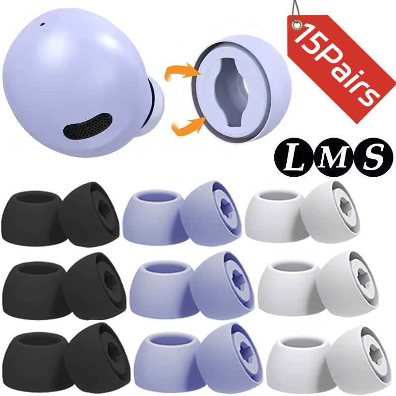 サムスンギャラクシーバッドプロ用のシリコンイヤーチップ,交換 - Earphone Foam Tip のレビューと価格